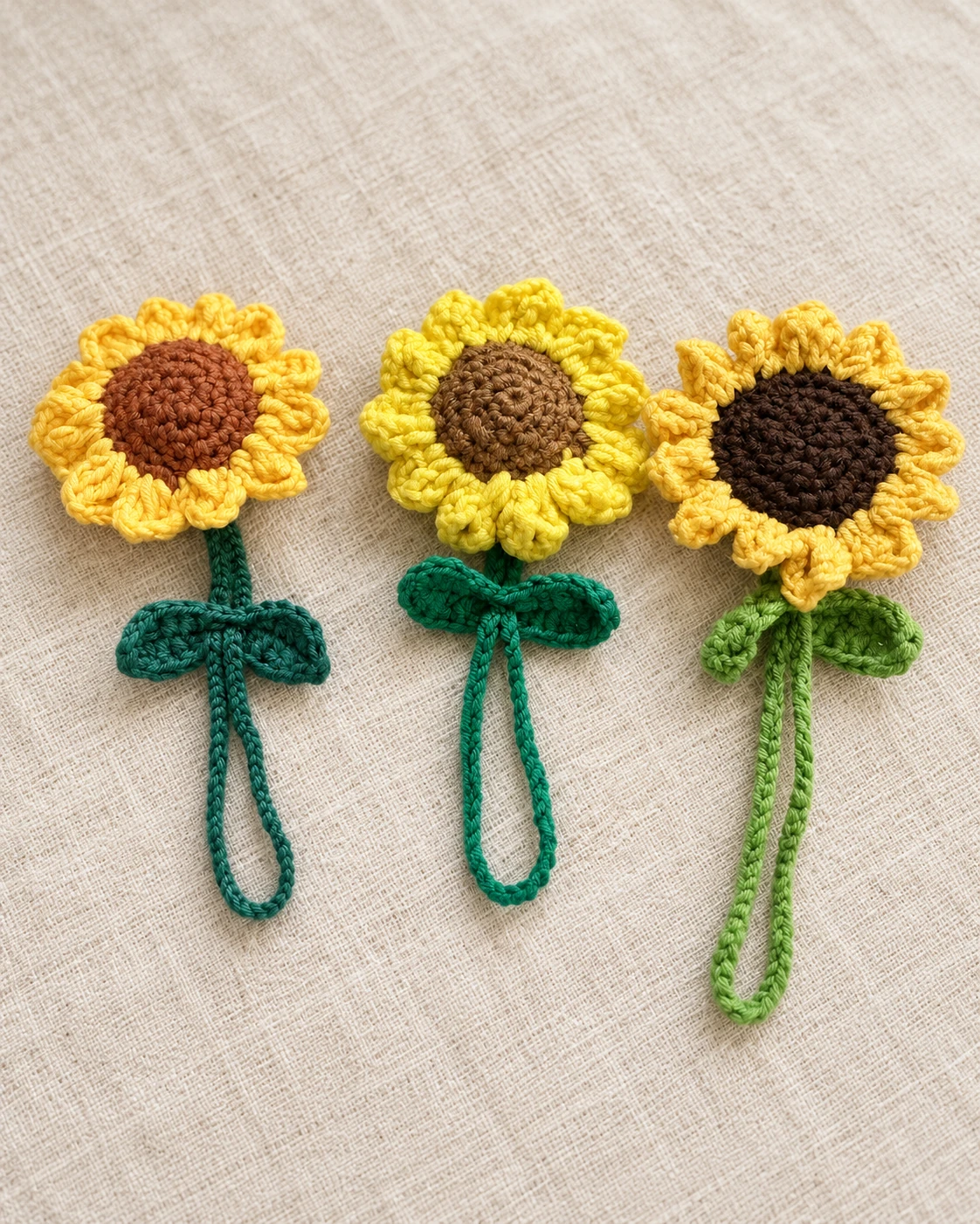 Sunflower straps — edited student work photograph